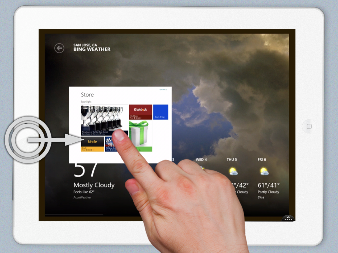 [13/04/2012] Windows 8 auf das iPad gestreamt (3)