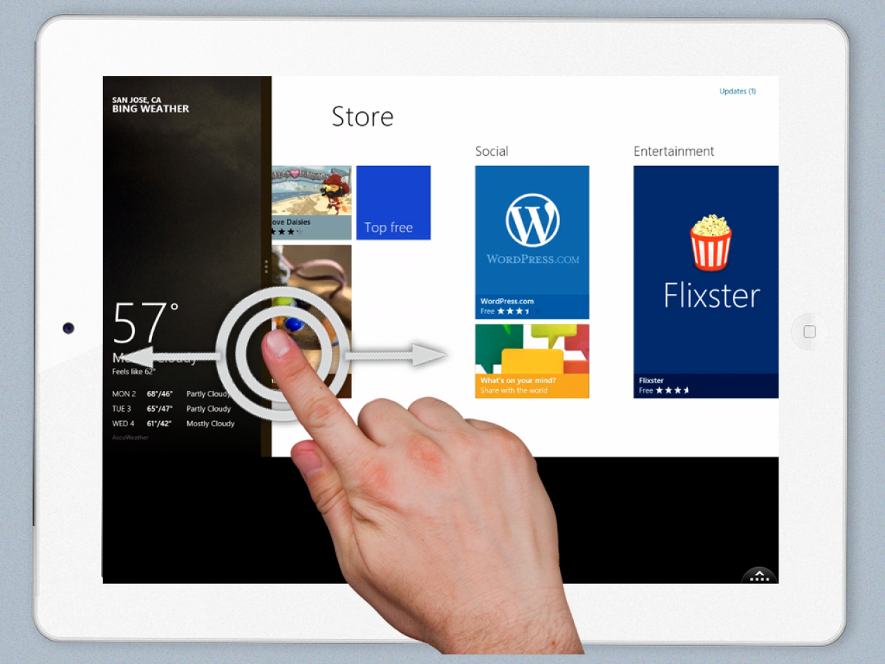 [13/04/2012] Windows 8 auf das iPad gestreamt (5)