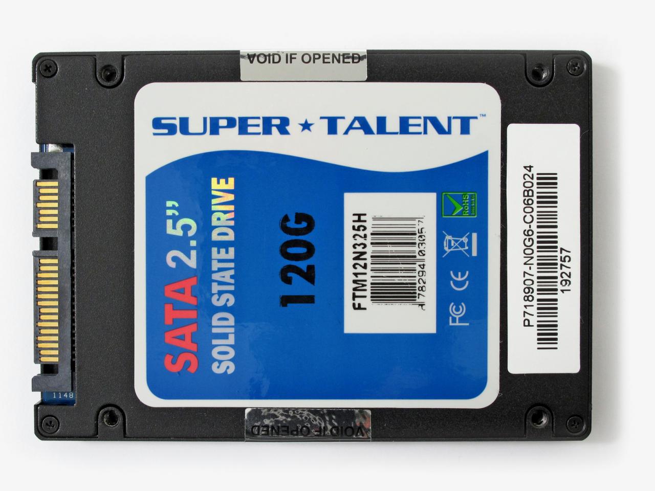 [20/04/2012] Preis-Leistungs-Tipps um 120 GByte: Supertalent TeraNova 120G, ca. 145 Euro