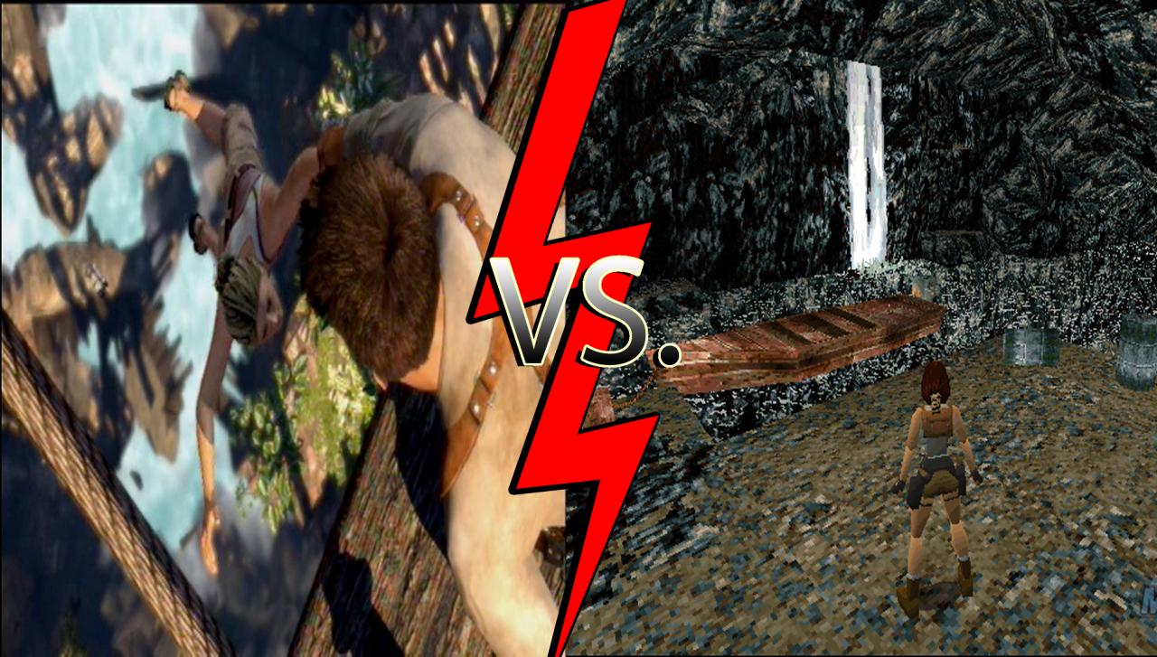 [18/04/2012] Uncharted vs. Tomb Raider: Natürlich dürfen Uncharted und Tomb Raider nicht in dieser Liste fehlen. Auch wenn man hier eigentlich von keinem echten Konkurrenzkampf reden kann, immerhin feiert Tomb Raider schon seit Jahren keine großen Erfolge mehr, während sich Uncharted zu einem echten Blockbuster gemausert hat. Das Tomb-Raider-Reboot könnte diesem Vergleich allerdings neues Leben einhauchen.