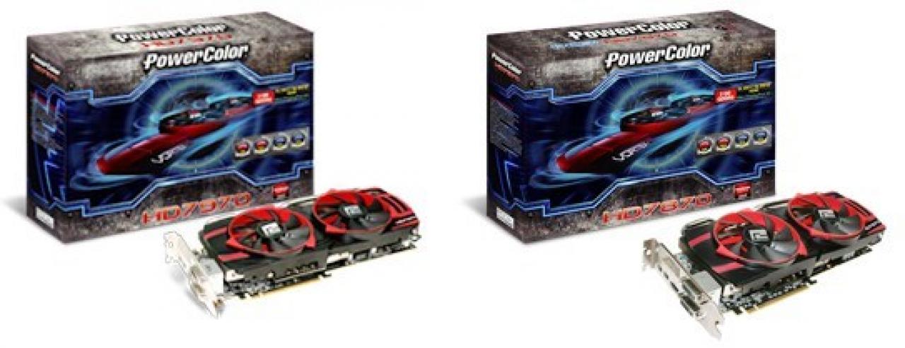 [13/04/2012] Powercolor kündigt PCS+ HD 7970 und HD 7870 Vertex 2 mit Dual-Lüfter-Design an