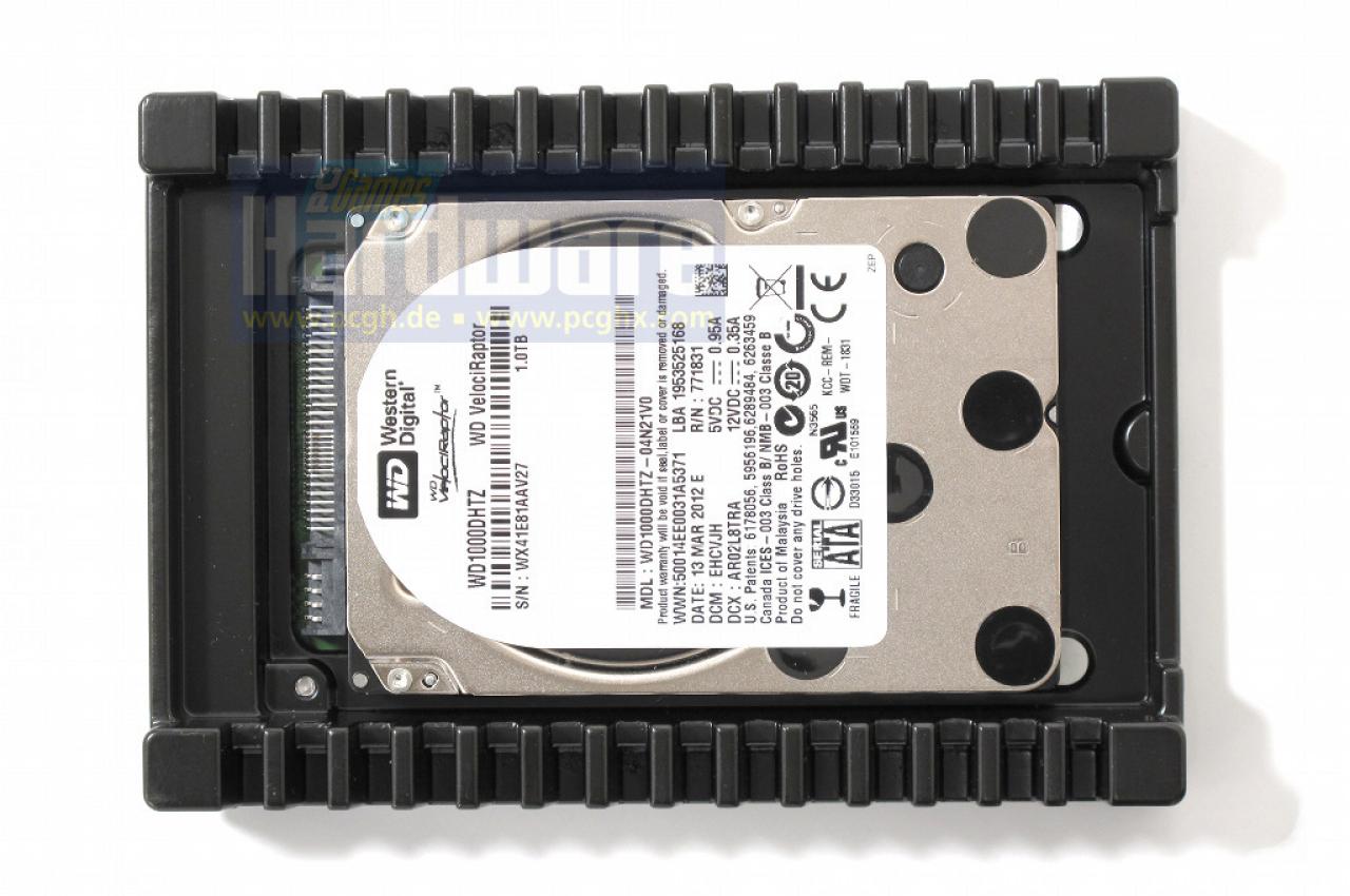 [16/04/2012] Western Digital WD1000DHTZ - Velociraptor mit 1 TByte im PCGH-Test