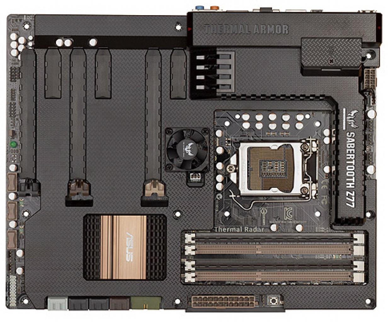 [20/04/2012] Asus Sabertooth Z77 mit Thermal Armor und Quad-GPU-Unterstützung offiziell vorgestellt (2)