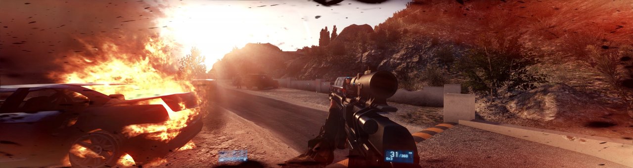 [13/04/2012] Battlefield 3 (Nvidia Surround; DX11; 2x MSAA + FXAA injected (danoc1 - Mod 1.25); Alles auf Ultra und mit HBAO; 77% JPEG-Kompression) von -Lucky+Devil- (1)