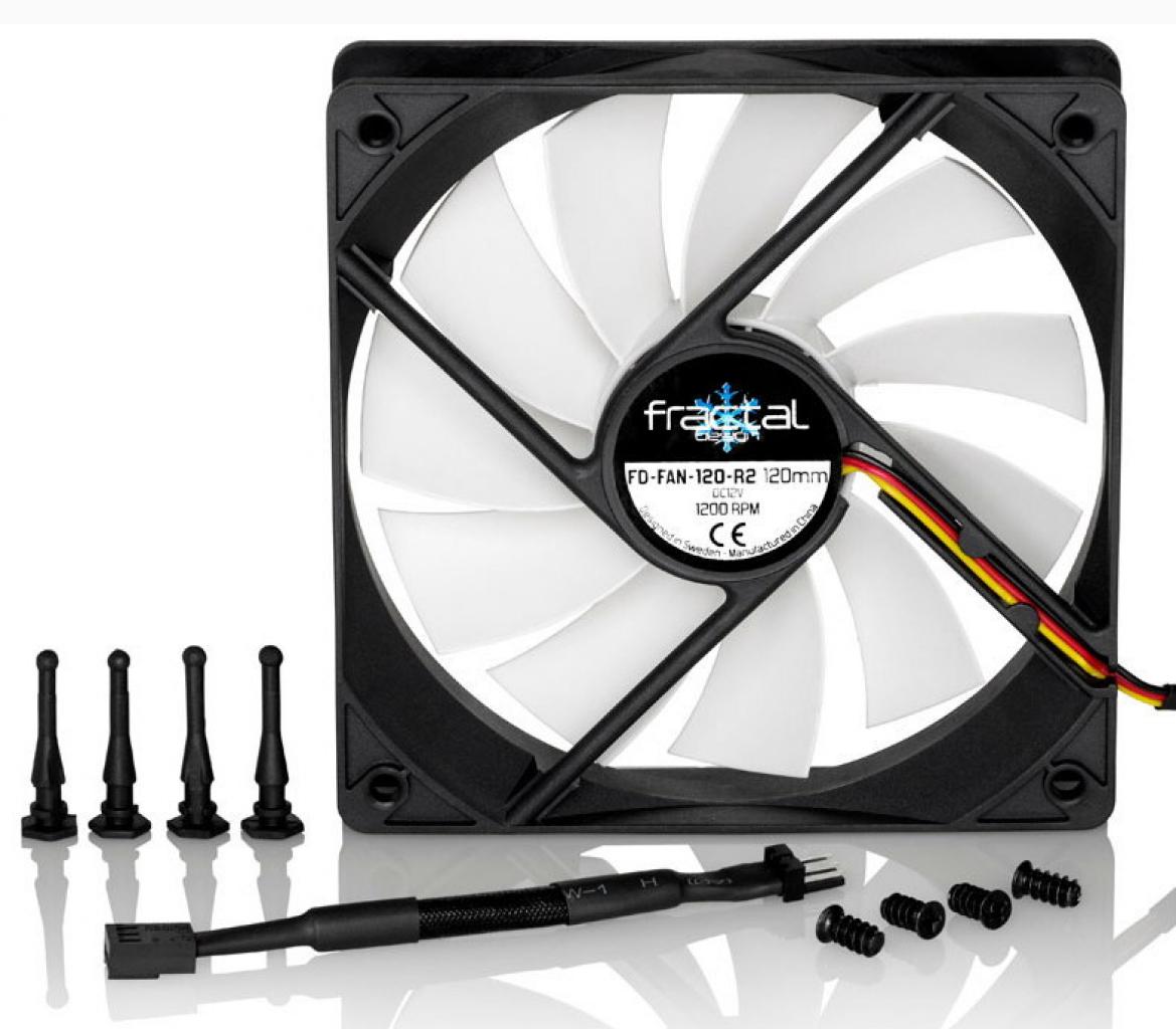 [03/04/2012] Fractal-Design veröffentlicht Gehäuse-Lüfter Silent Series R2 (1)