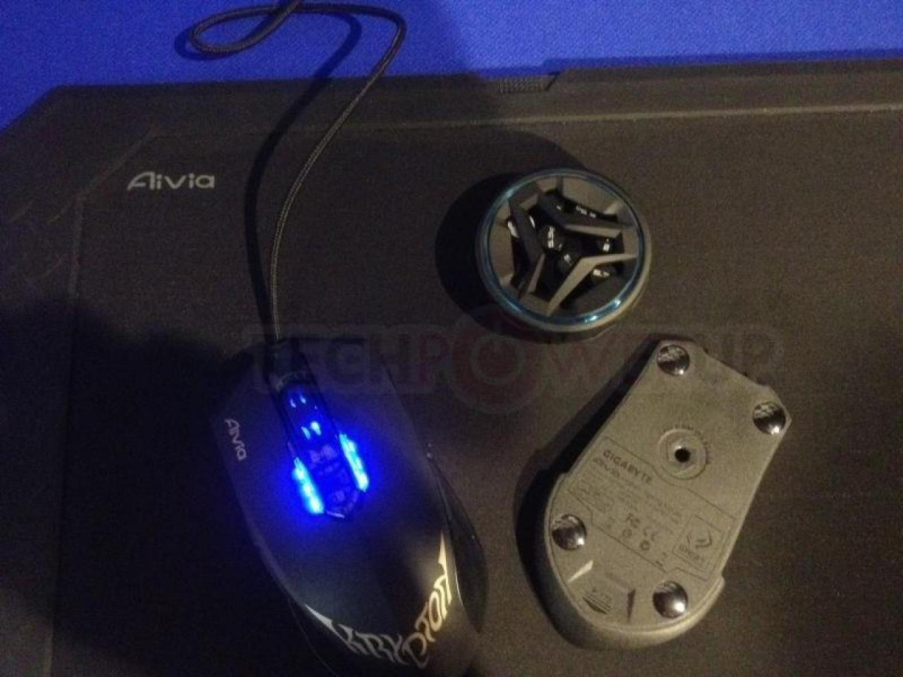 [21/04/2012] Gigabyte: Neue Tastatur und Maus der Aivia-Serie für Spieler abgelichtet (3)