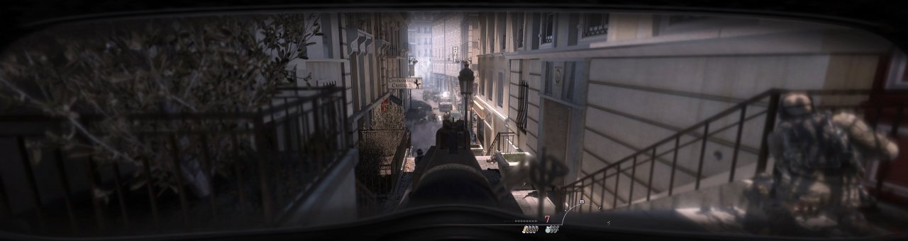 [13/04/2012] Call of Duty: Modern Warfare 3 (Nvidia Surround; DX9; 4x MSAA + FXAA; Widescreenfix ohne Fadenkreuz und mit ENB-Mod und FXAA injection)(Alles auf 