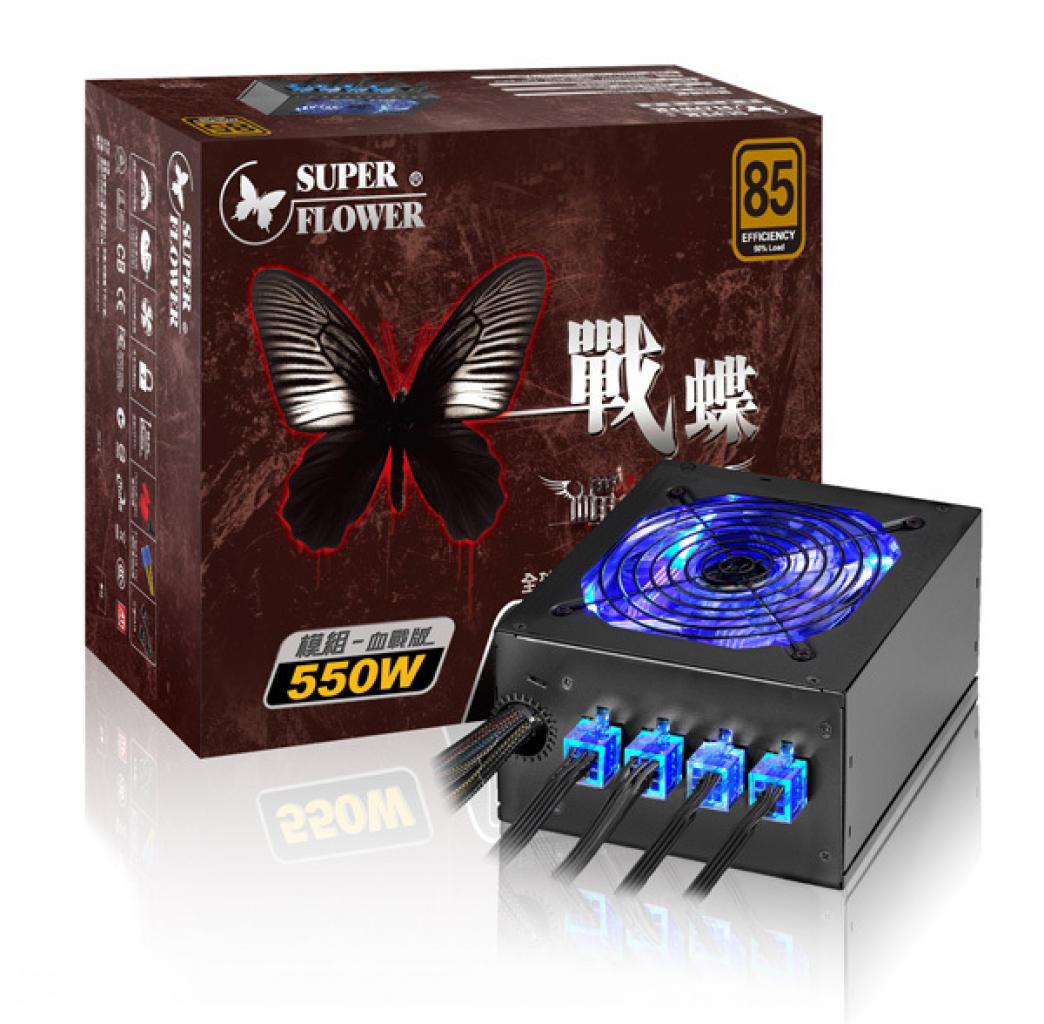 [18/04/2012] Super Flower stellt modulares 550-Watt-Netzteil SF-550K14XP vor (1)