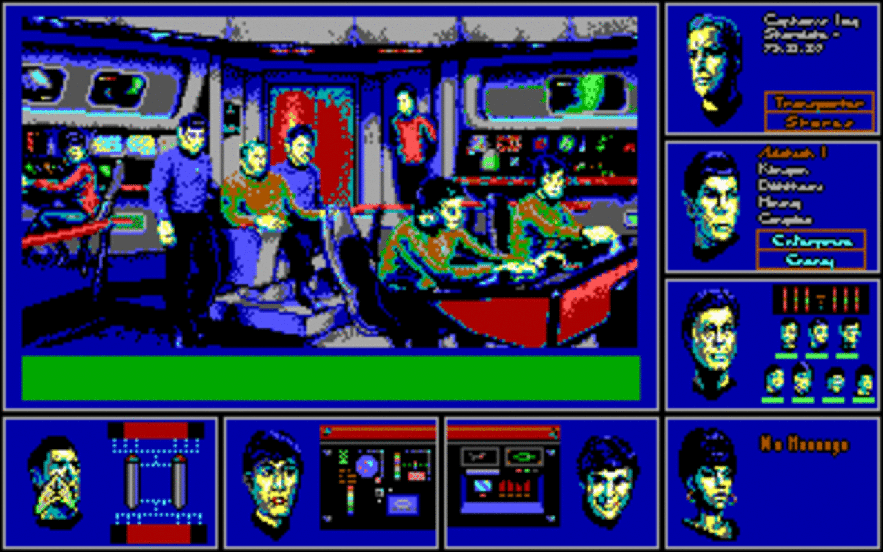 [03/04/2012] Star Trek The Rebel Universe war einer der ersten Versuche, die Brücke der Enterprise auf die damals aktuellen Heimcomputer zu bringen. Heute dürfte das Action-Adventure zwar niemanden mehr Hinter dem Ofen hervorlocken - Fans zeigten sich 1987 jedoch vorwiegend angetan. 