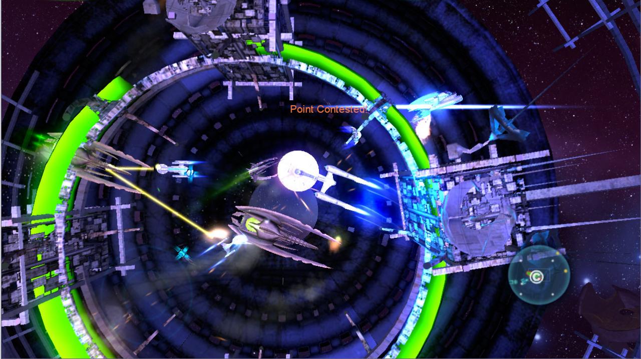[03/04/2012] Der 2009 auf diversen Plattormen veröffentliche Top-Down-Shooter Star Trek D-A-C war der plumpe Versuch, aus JJ Abrams Mainstream-tauglichen Star-Trek-Reboot zusätzliches Kapital zu schlagen. Inhaltlich ist das Spiel jedoch noch dünner als die Handlung des jüngsten Films. 