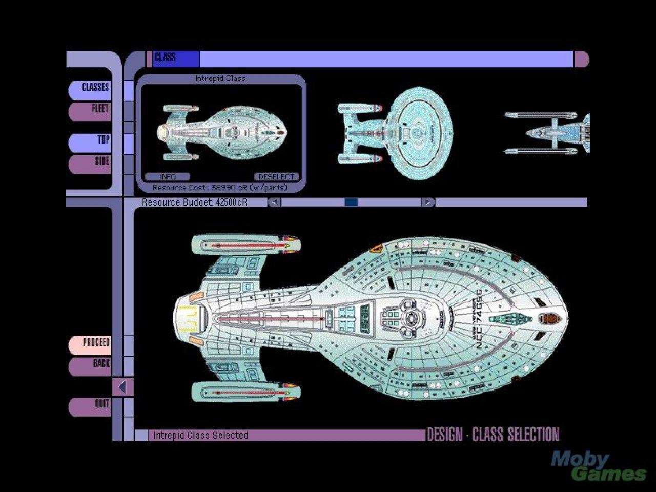 [04/04/2012] Wer schon immer Captain seines eigenen Raumschiffes mit individuell zusammengestellter Crew sein wollte, wurde mit dem Star Trek Starship Creator glücklich - zumindest auf dem Papier. Die eigentlichen Missionen des 1998 veröffentlichten Simulators waren als simple 2D-Map mit Textbausteinen denkbar schlecht umgesetzt. 