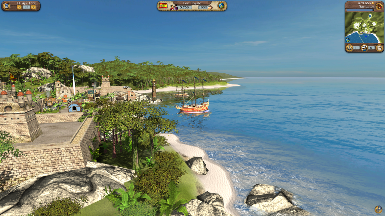 [03/05/2012] 01 PortRoyale3 max Details 8x MSAA