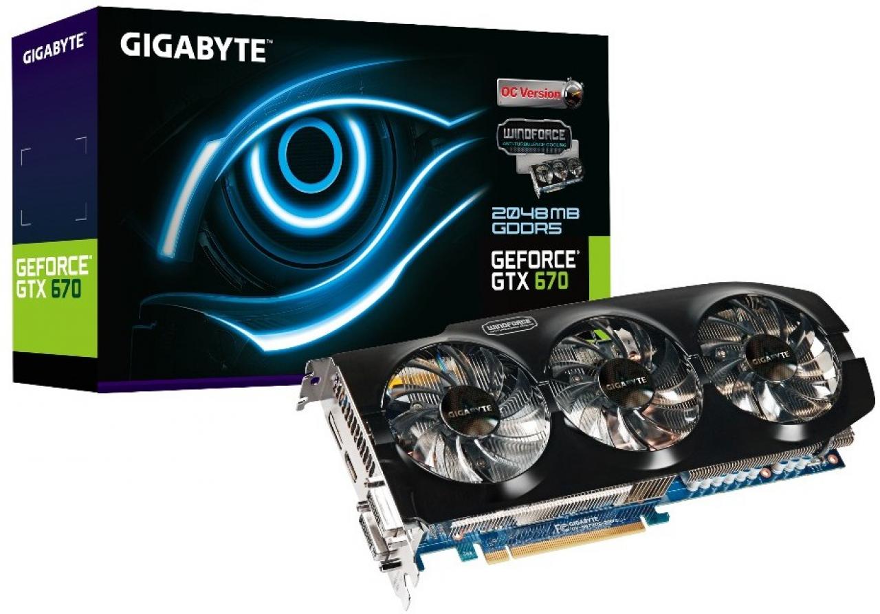 [11/05/2012] Gigabyte Geforce GTX 670 WindForce 3X: 980/1.058/3.004 MHz - PCGH Preisvergleich