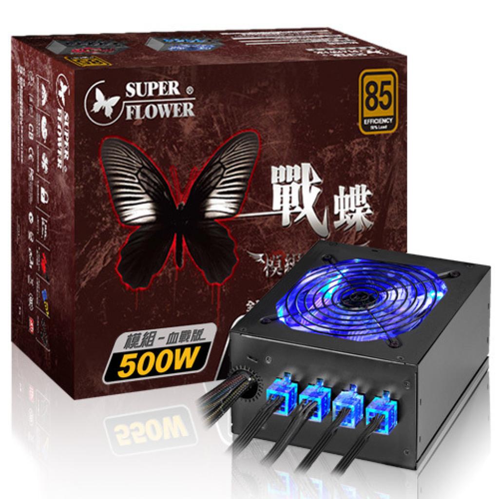[20/05/2012] Super Flower kündigt modulares 500-Watt-Netzteil an