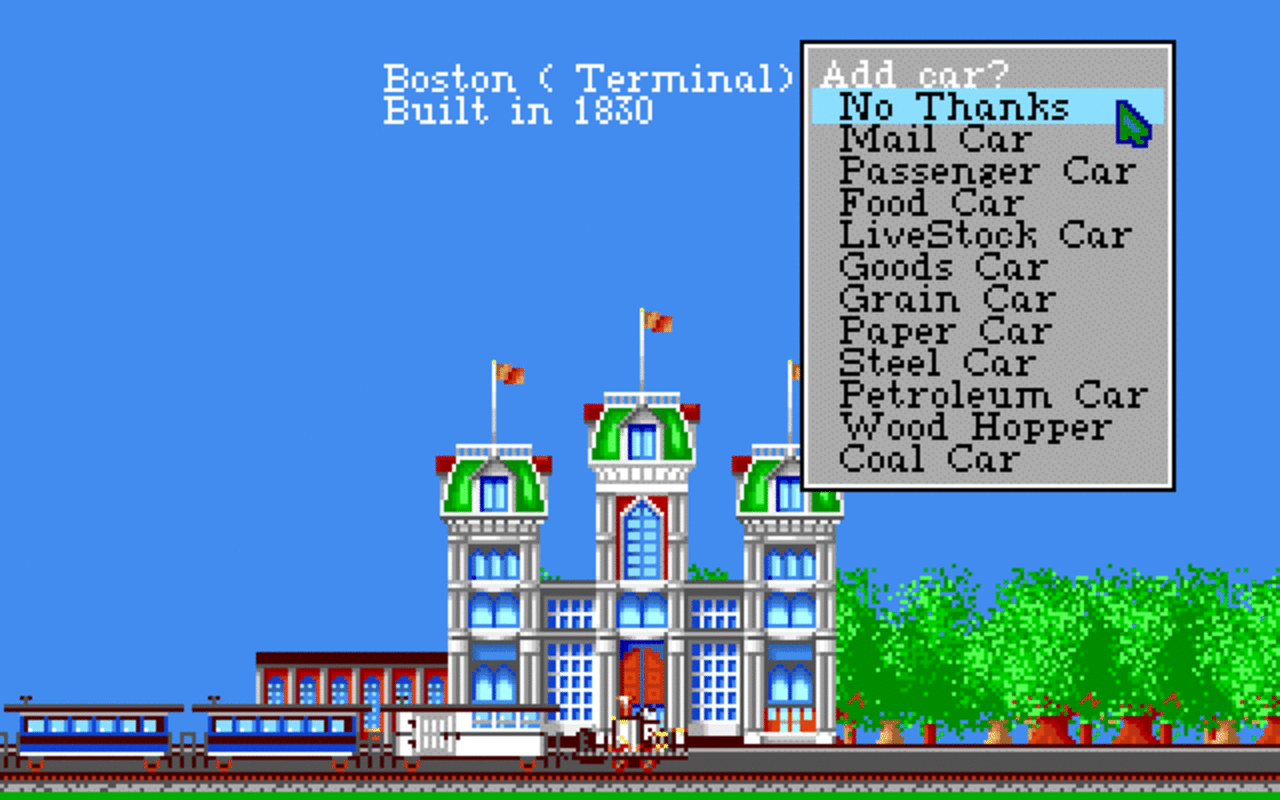 [31/05/2012] Sid Meier's Railroad Tycoon, 1990.