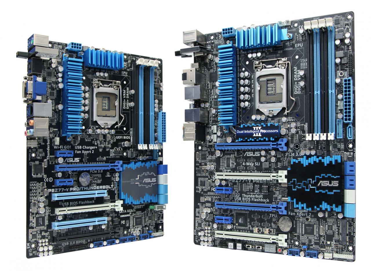 [21/05/2012] ASUS P8Z77 V PREMIUM P8Z77 V PRO THUNDERBOLT