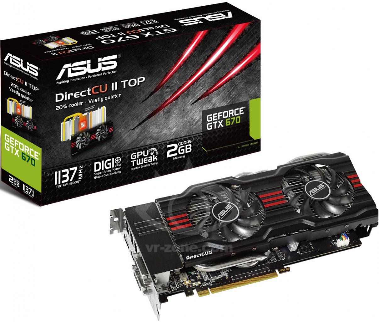 [10/05/2012] GTX 670-Enthüllung pur: Asus Geforce GTX 670 DirectCU II Top, MSI Geforce GTX 670 OC und Zotac Geforce GTX 670 enthüllt (1)