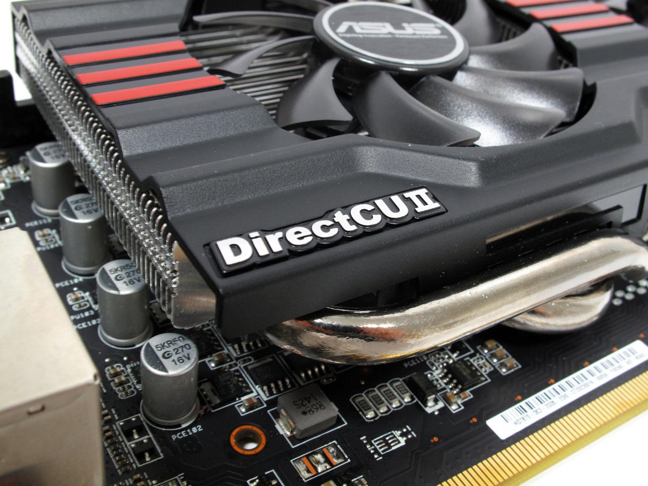 [04/05/2012] Asus Radeon HD 7870 DCII TOP V2: Asus überarbeitet das Direct-Cu-II-Kühldesign (2)