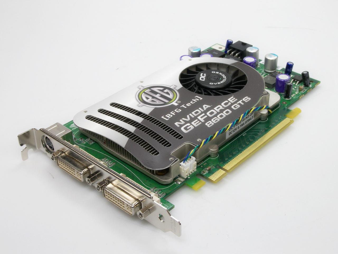 [14/05/2012] BFG Geforce 8600 GTS: Zugegeben, diese schnöde Karte ist nicht gerade ein Verkaufskracher gewesen (was vor allem am G84-Chip lag) - was auch für die Ageia-Karten galt. BFG zog sich 2010 vom Grafikkarten-Markt zurück