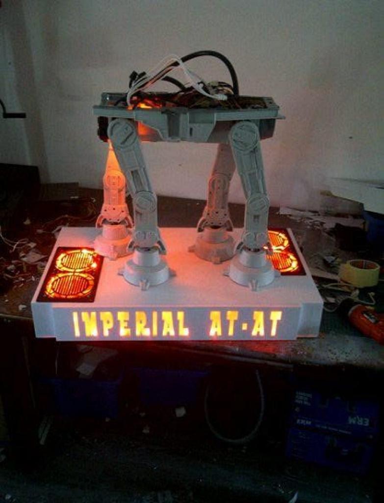 [16/05/2012] Spektakuläre Star-Wars-Casemod: Mini-PC in AT-AT mit echtem Laser (56)