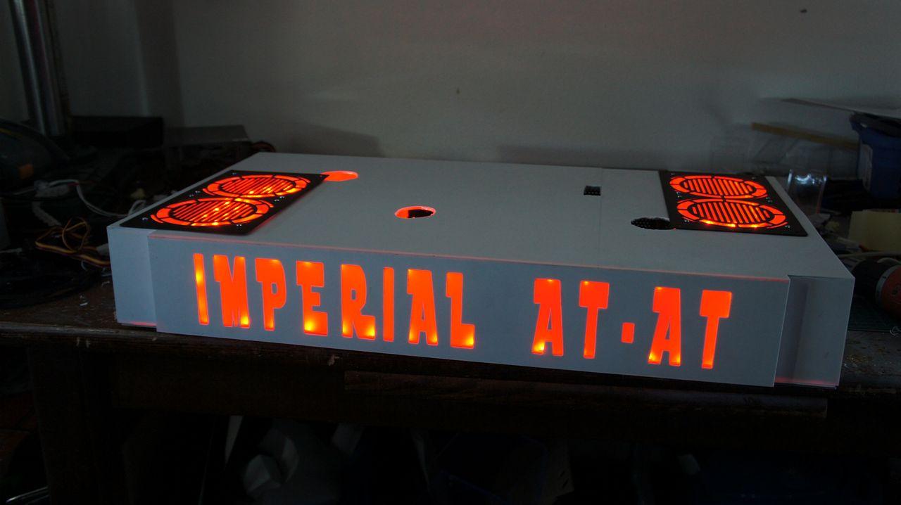 [16/05/2012] Spektakuläre Star-Wars-Casemod: Mini-PC in AT-AT mit echtem Laser (64)
