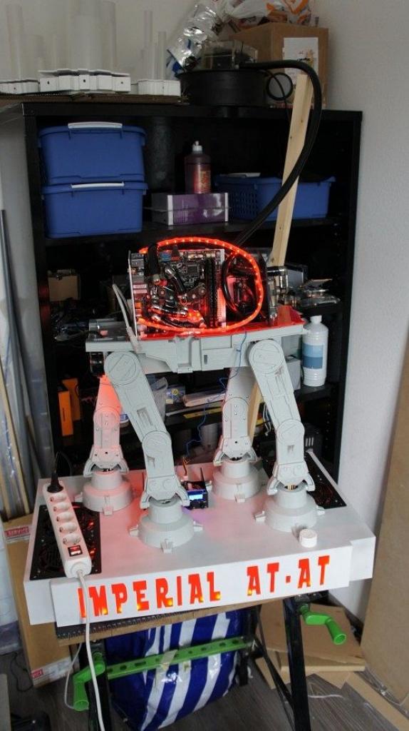 [16/05/2012] Spektakuläre Star-Wars-Casemod: Mini-PC in AT-AT mit echtem Laser (154)