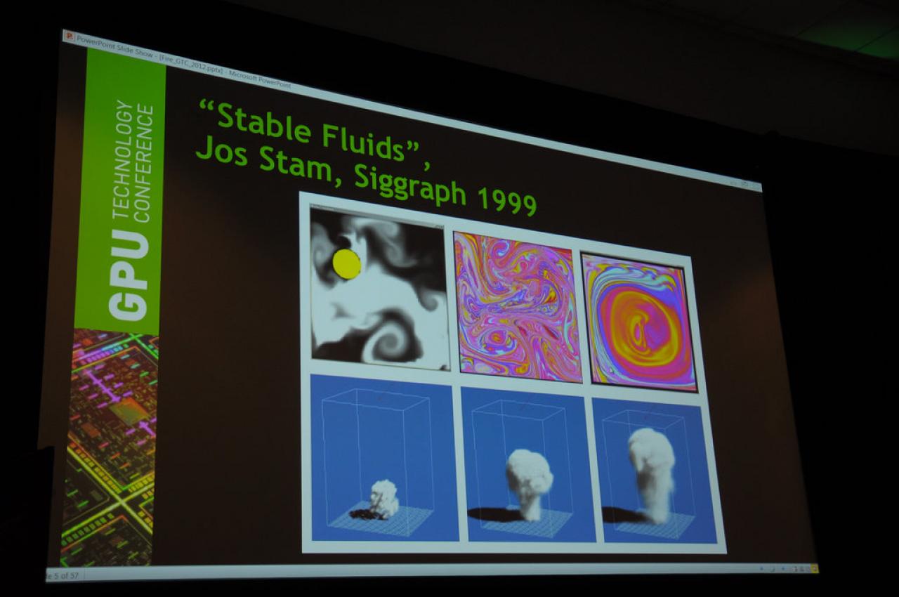 [16/05/2012] GTC 2012: Feuersimulation und -darstellung auf der GPU. (1)