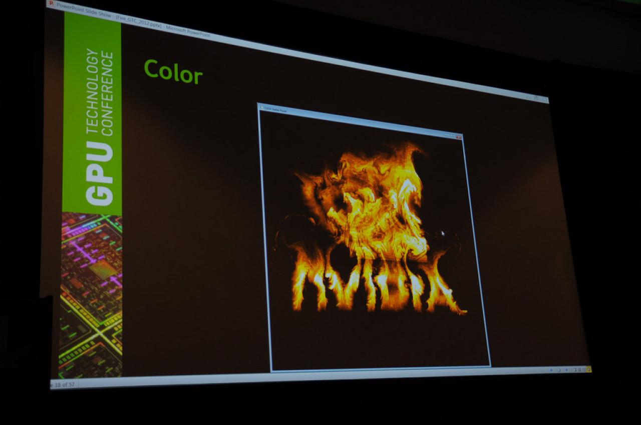 [16/05/2012] GTC 2012: Feuersimulation und -darstellung auf der GPU. (6)