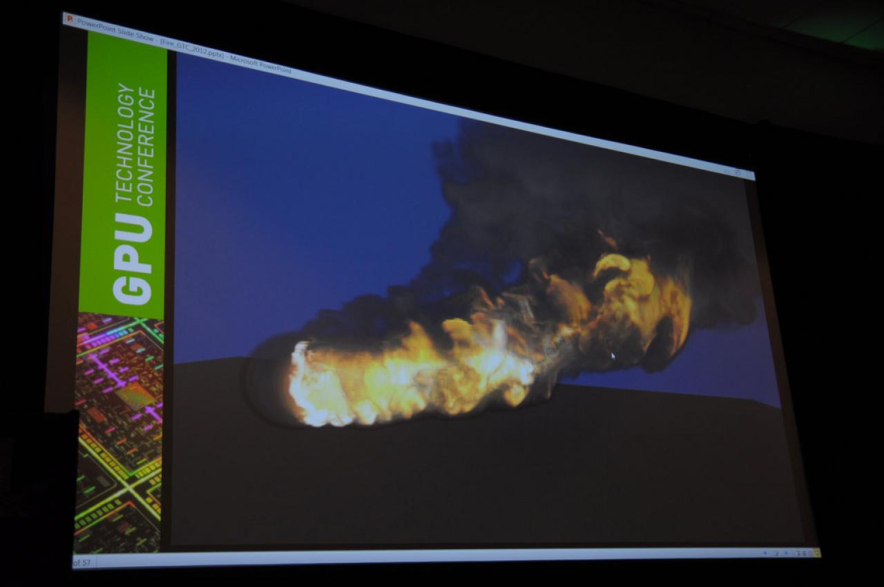 [16/05/2012] GTC 2012: Feuersimulation und -darstellung auf der GPU. (13)