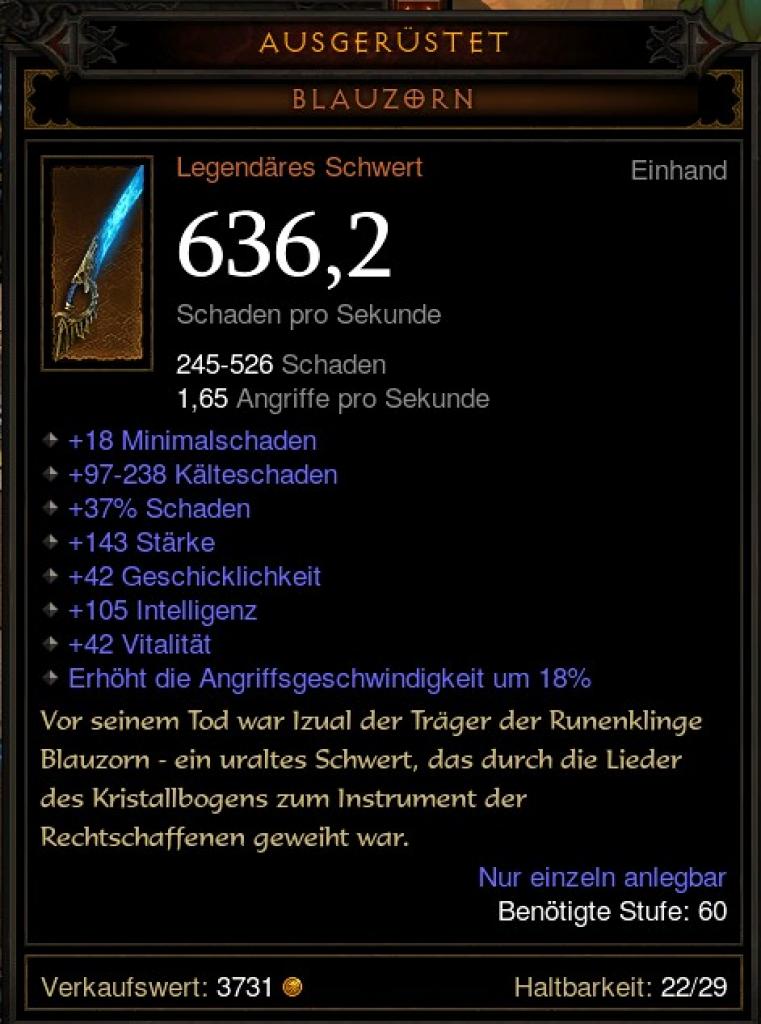 [23/05/2012] Keine Frage der Farbe: Lassen Sie nicht von Farben täuschen. Legendäre oder Set-Teile müssen nicht zwingend besser als gelbe Gegenstände sein. Häufig sind sie nur teurer. Schauen Sie immer genau hin und konzentrieren Sie sich auf Ihrer Basiswerte. 