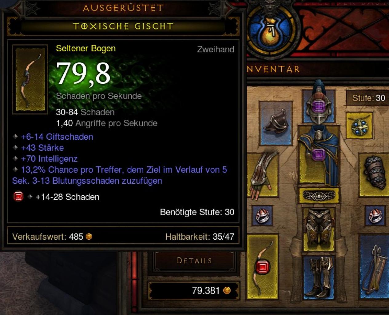 [23/05/2012] Nutzen Sie Sockelslots als Alternative: Eine Level 10 Waffe wird mit einem großen Edelstein zur mächtigen Waffe und lässt Sie schnell durch die ersten Akte rennen. Spätere sollten Sie Juwelen ebenfalls nicht unterschätzen.
