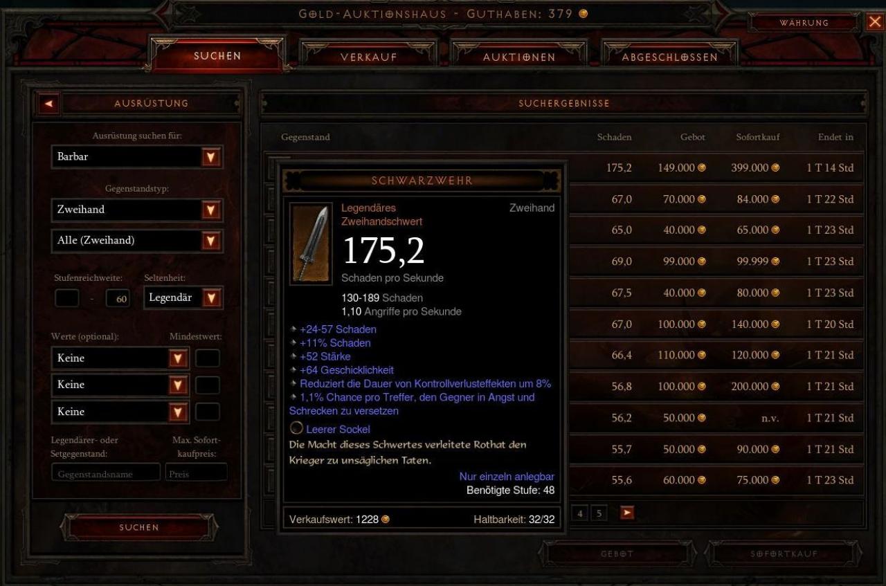 [16/05/2012] Diablo 3 Auktionshaus: Kommentar zur Rechtslage bei virtuellen Gegenständen