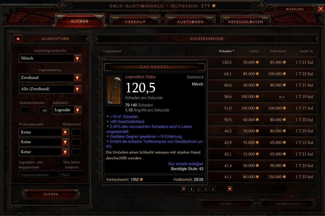 [16/05/2012] Diablo 3 Auktionshaus: Kommentar zur Rechtslage bei virtuellen Gegenständen