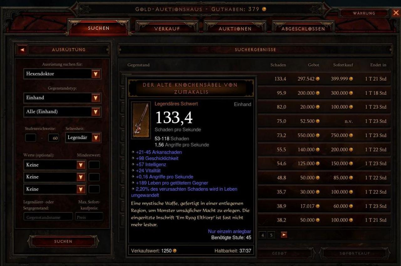 [16/05/2012] Diablo 3 Auktionshaus: Kommentar zur Rechtslage bei virtuellen Gegenständen