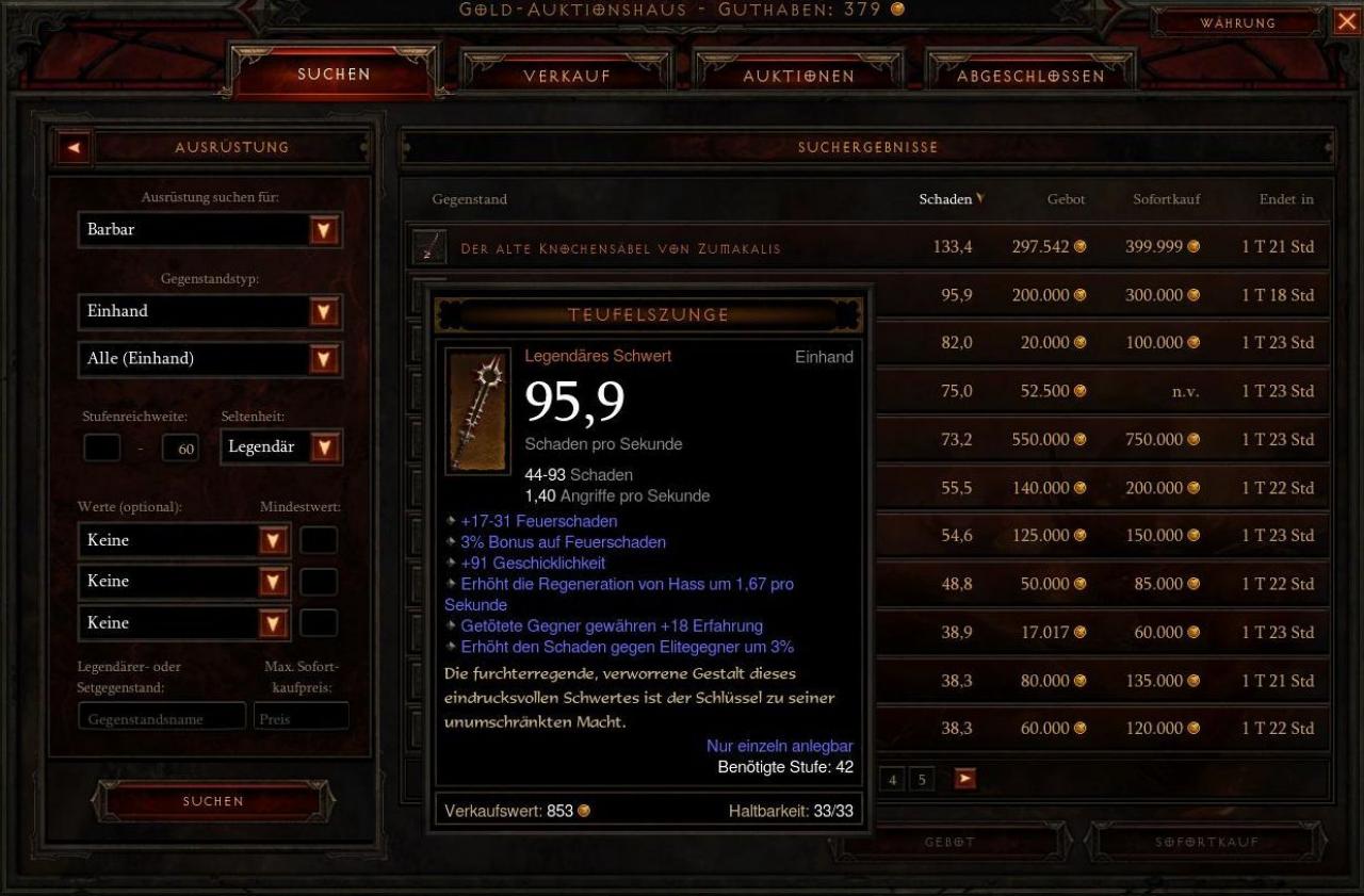 [16/05/2012] Diablo 3 Auktionshaus: Kommentar zur Rechtslage bei virtuellen Gegenständen