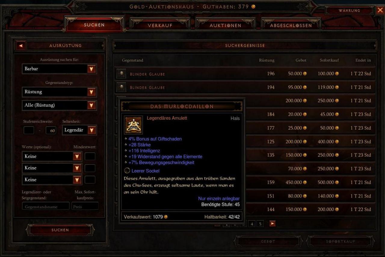[16/05/2012] Diablo 3 Auktionshaus: Kommentar zur Rechtslage bei virtuellen Gegenständen