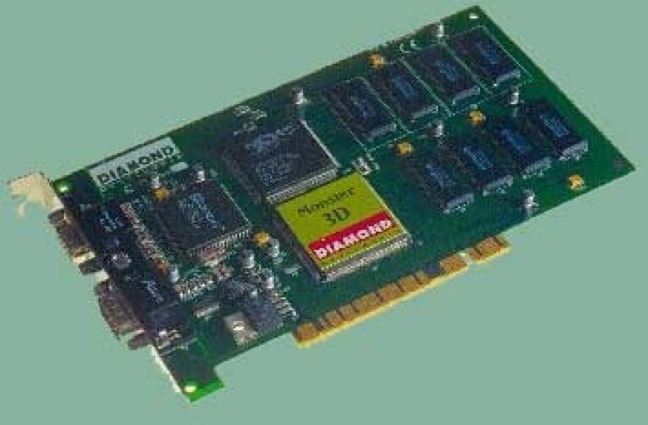 [14/05/2012] Diamond Monster 3D: Früher war alles besser, das gilt auch für die Bezeichnung von Grafikkarten - heute gibt's Modelle namens Viper oder Stealth, jedoch fast nur in Amerika (wenngleich Alternate als deutscher Partner gelistet wird)
