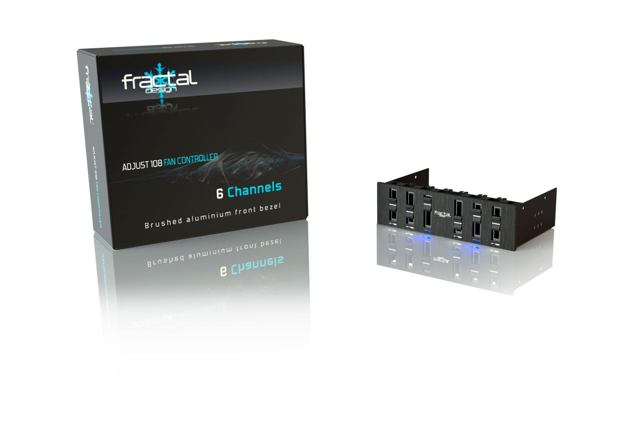 [11/05/2012] Fractal Design bringt Lüftersteuerung Adjust 108 auf den Markt (3)