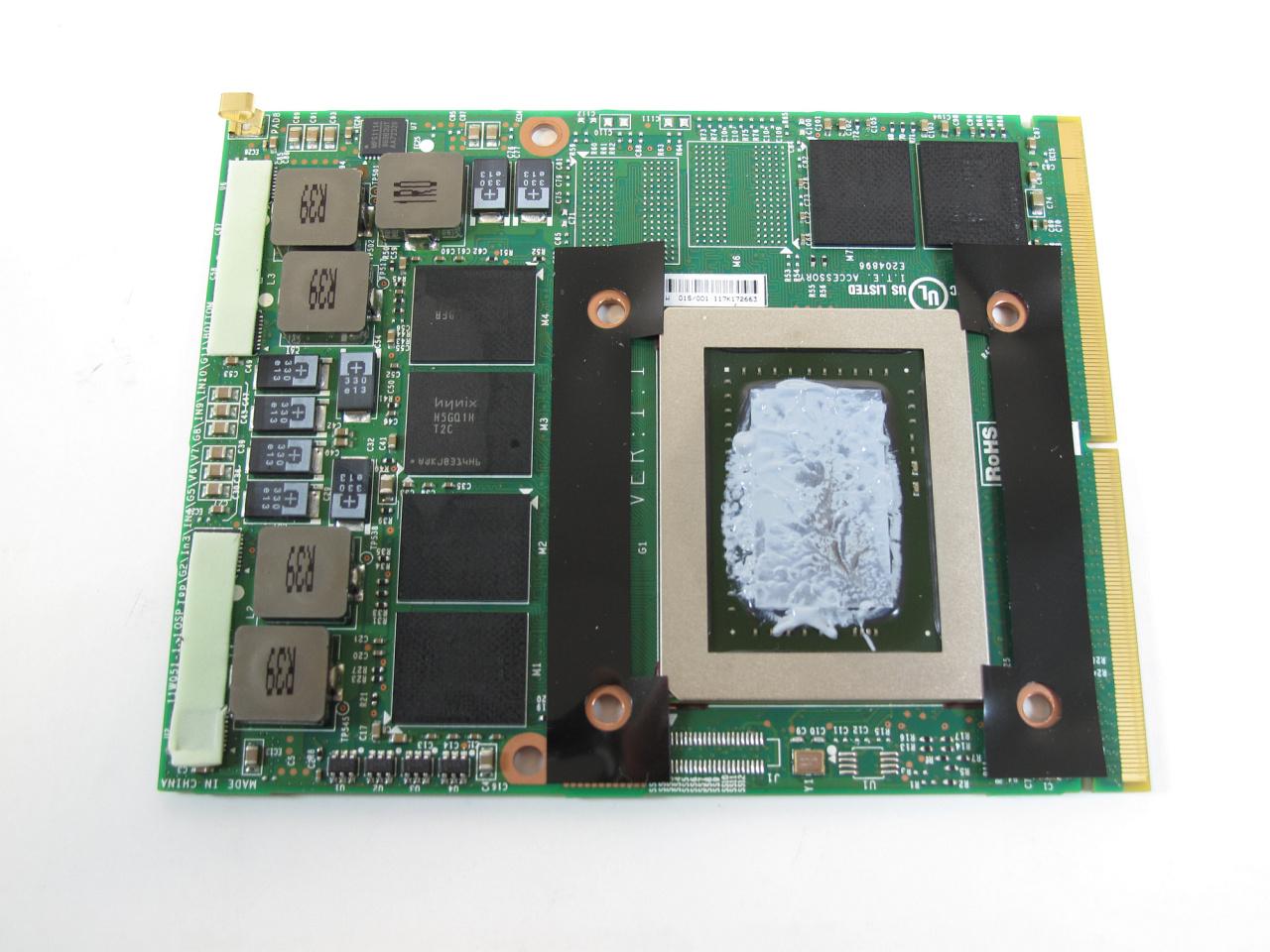 [04/05/2012] Geforce GTX 570M: Das MXModul