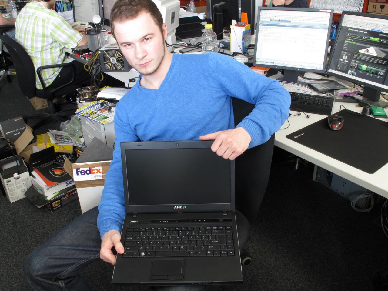 [18/05/2012] Ein AMD-Notebook für den Fanboy. Zugegeben, so ganz parteiisch ist Herr Sauter dann doch nicht aber das neue Notebook mit Trinity-APU ist trotzdem was Feines.