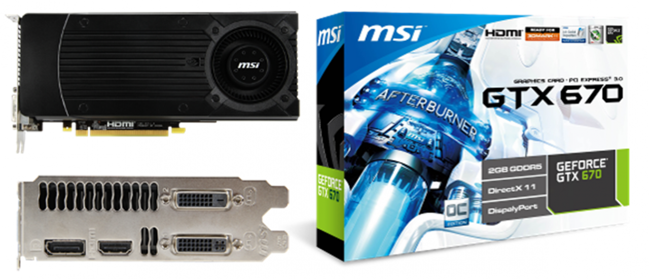 [09/05/2012] MSI Geforce GTX 670 OC Edition und EVGA Geforce GTX 670 aufgetaucht