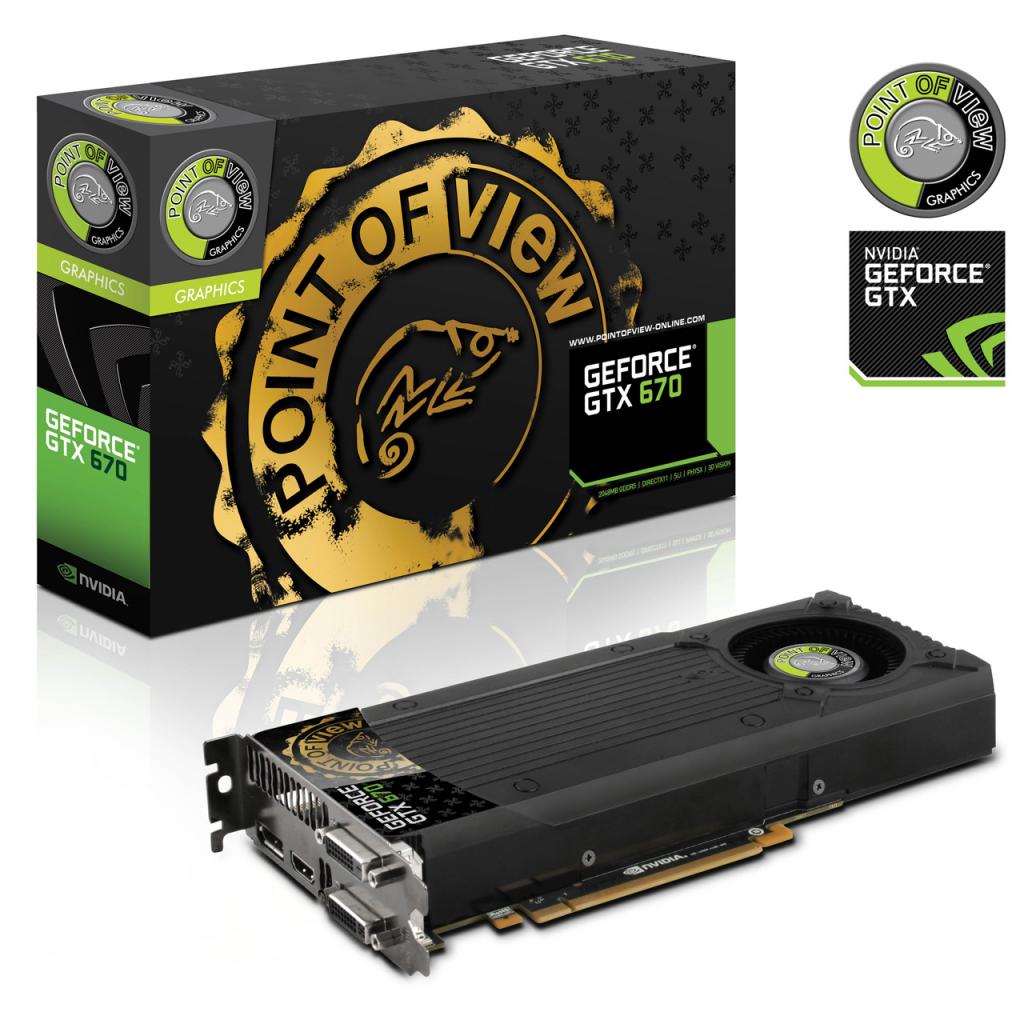 [11/05/2012] Point of View Geforce GTX 670 Performance Boost: 915/980/3.004 MHz - PCGH Preisvergleich