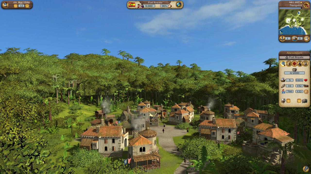 [02/05/2012] Port Royale 3: Screenshot-Impressionen der Wirtschaftssimulation sowie verschiedene Detailstufen im Vergleich (12)