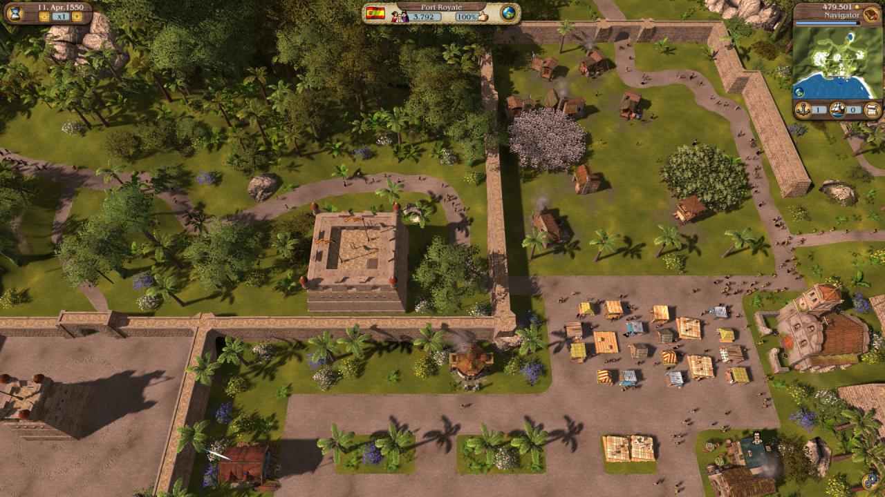 [02/05/2012] Port Royale 3: Screenshot-Impressionen der Wirtschaftssimulation sowie verschiedene Detailstufen im Vergleich (13)