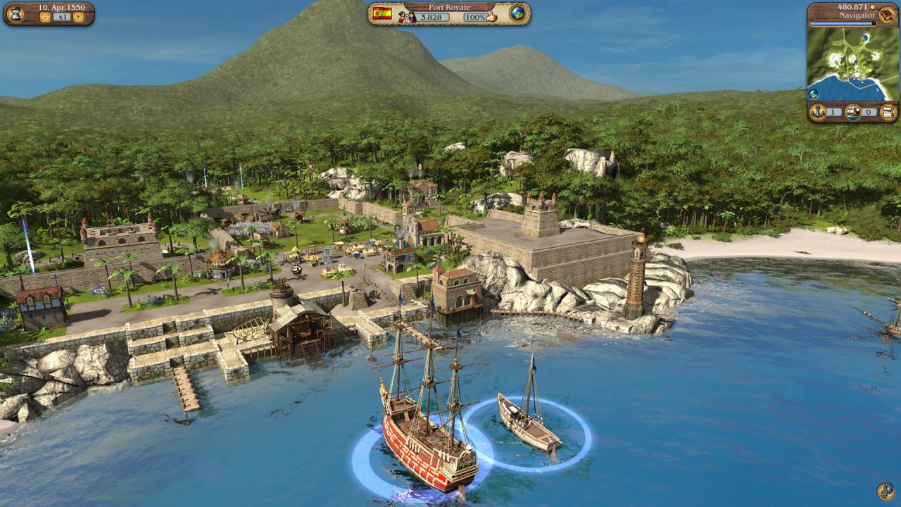 [02/05/2012] Port Royale 3: Screenshot-Impressionen der Wirtschaftssimulation sowie verschiedene Detailstufen im Vergleich (15)