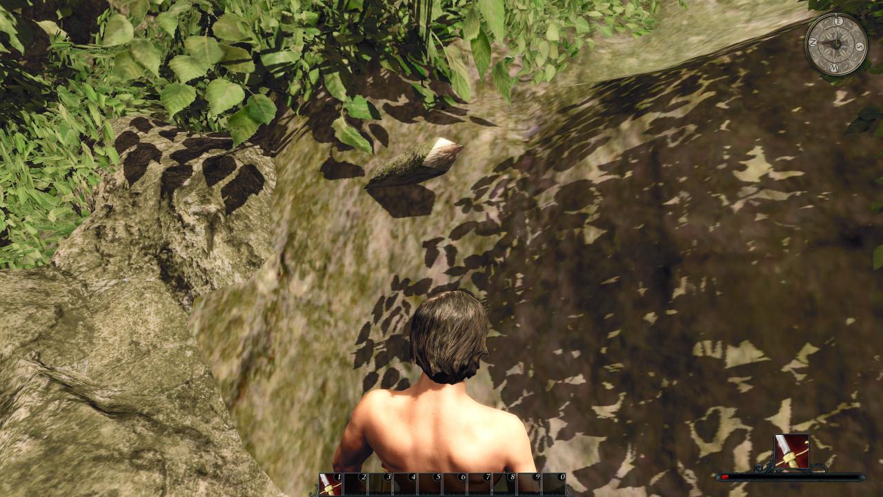 [09/05/2012] Risen 2 Flops: Generationentreffen - eine Gothic-1-Textur trifft auf eine aus Gothic 3. Und wo sind die Tapeten des 21. Jahrhunderts?
