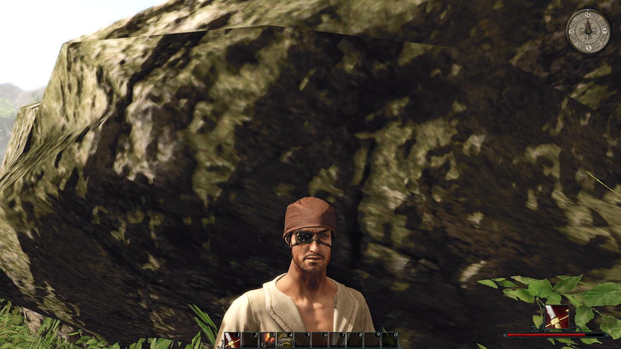 [09/05/2012] Risen 2 Flops: Déjà-vu! Doom-3-Marsgestein in anderer Farbe.
