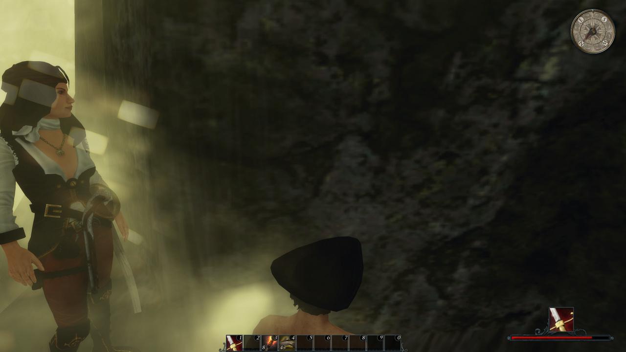[09/05/2012] Risen 2 Flops: Ohne Worte. Immerhin ist die Dame links, Patty, ansehnlich.