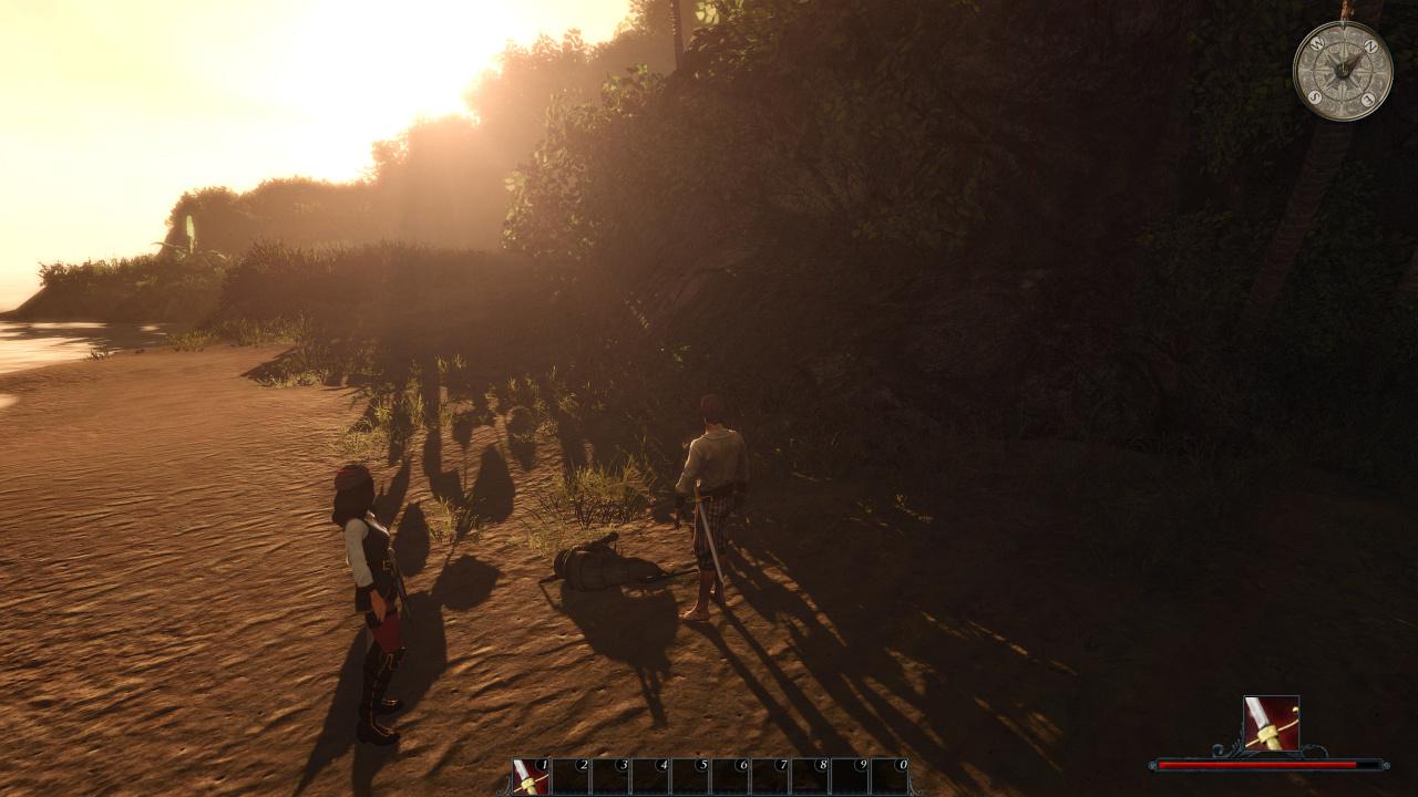 [09/05/2012] Risen 2 Tops: Hatten wir schon die grandiose Beleuchtung und die Schatten erwähnt? Ja. Hier nochmal, weil sie's wert ist!