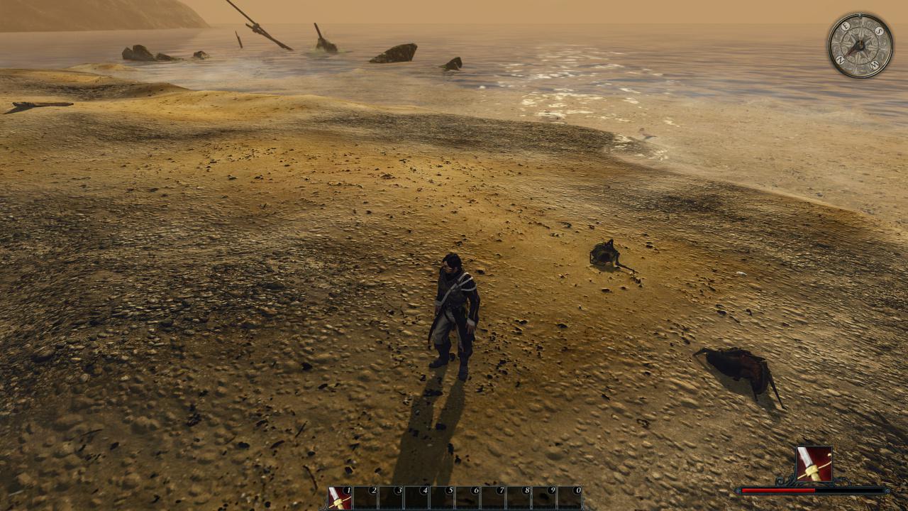 [09/05/2012] Risen 2 Tops: Parallax Mapping sorgt für Struktur.